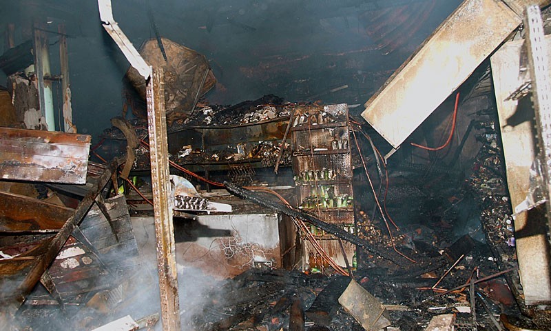 В городе Кимры сгорела «Пятёрочка», погиб один человек