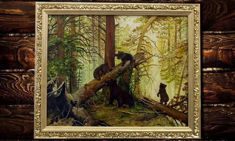 У бабушки в Кимрах украли два триммера и картину «Мишки в лесу»