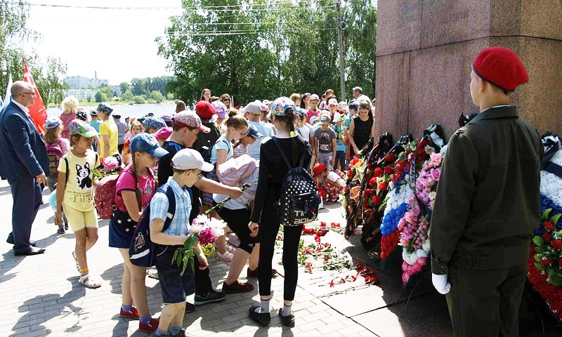 22 июня в Кимрах состоялись митинг и акция памяти