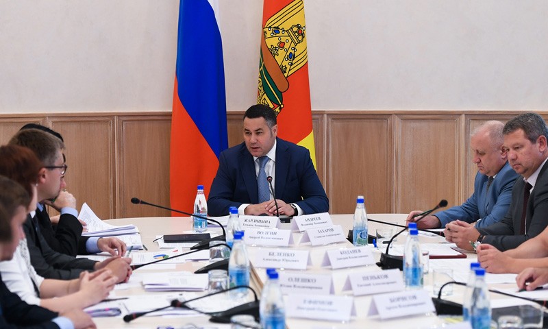 Игорь Руденя провел совещание о расчетах предприятий региона за газ и электроэнергию