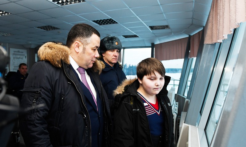 В Тверской области исполнилось новогоднее желание 11-летнего Максима Боброва, мечтавшего увидеть военные самолеты