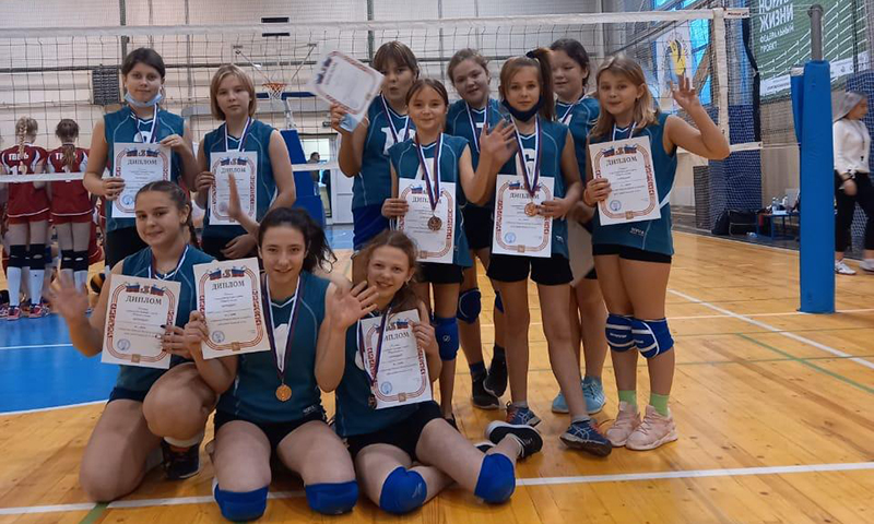 Кимрячки стали бронзовыми призерами первенства Тверской области по волейболу