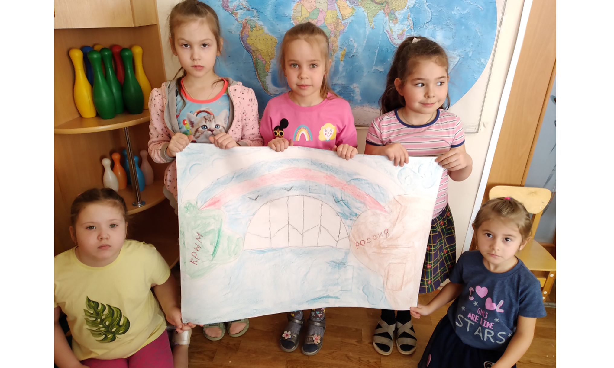 Непоседы нарисовали Крым