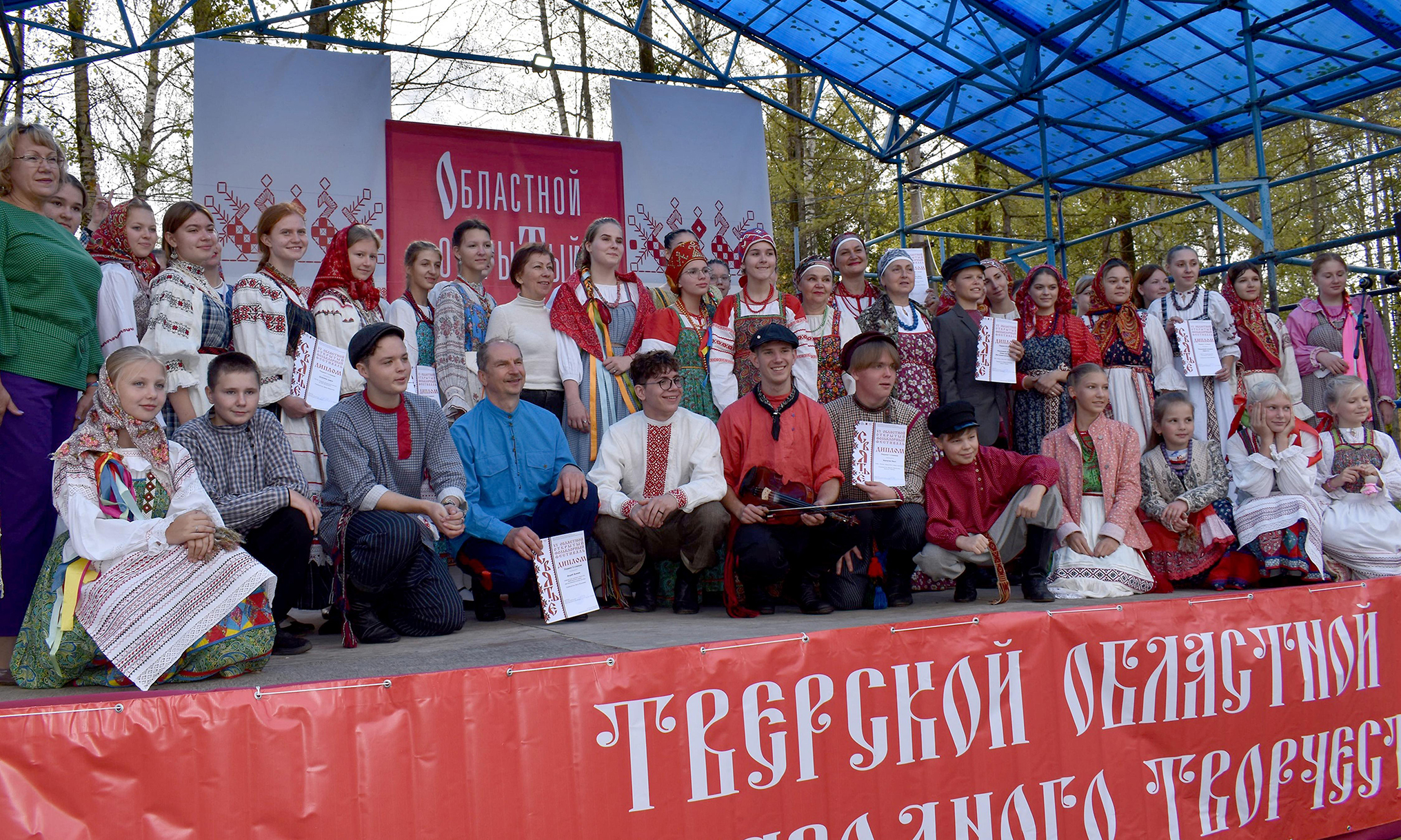 Фольклорный фестиваль «Святьё» прошел в Кимрском районе в шестой раз