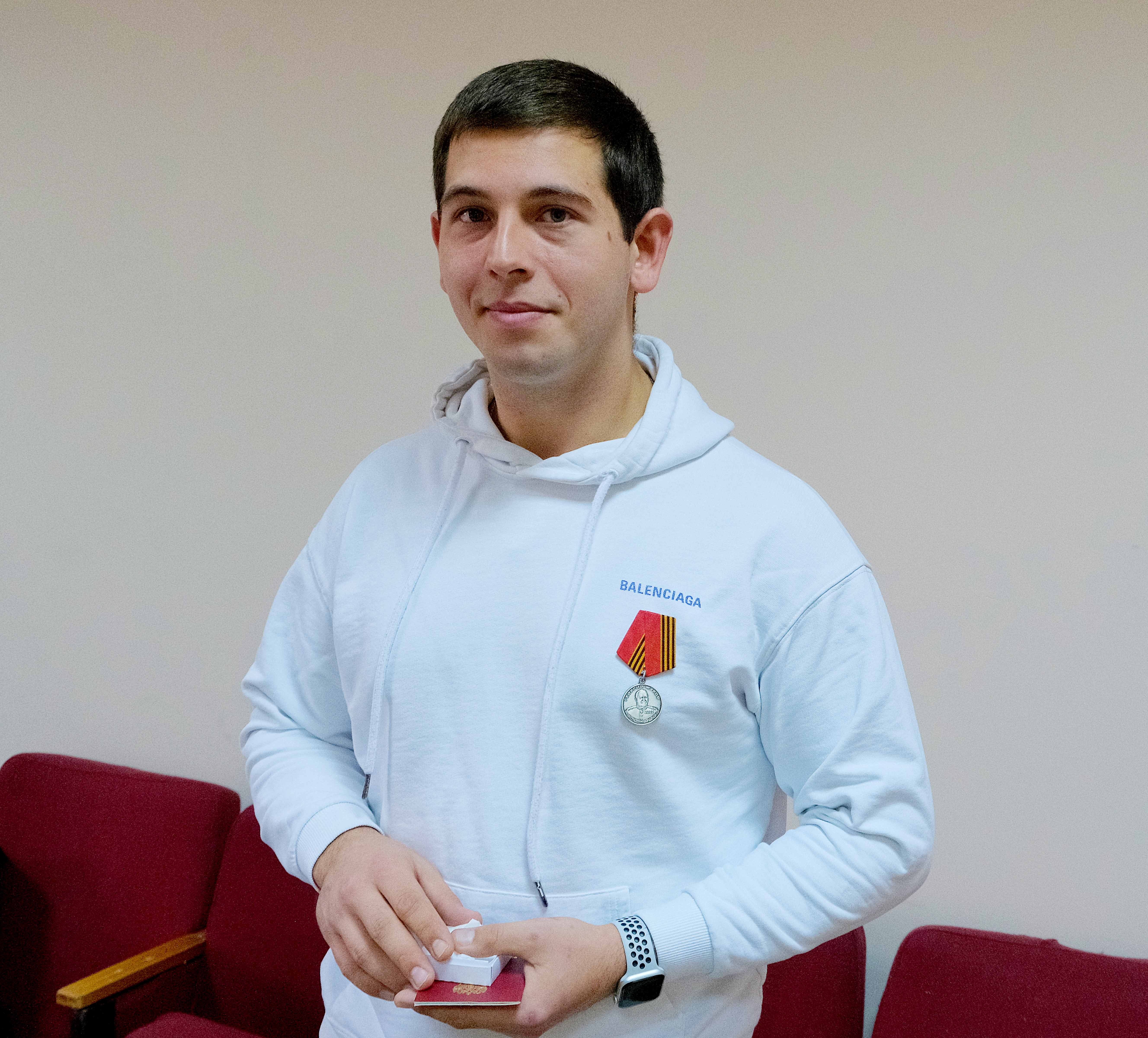 Владислав Александрович Курылев из г. Кимры награжден медалью Жукова за мужество и отвагу, проявленные в ходе СВО на территории Украины