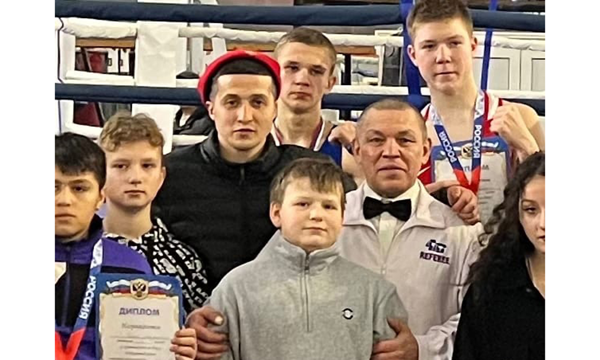 Город Кимры на соревнованиях по боксу «Открытый ринг» представляли трое боксеров спортивной школы №1