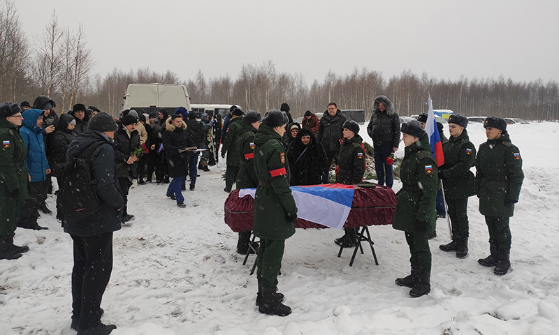 В Кимрском муниципальном округе простились с погибшим воином Максимом Гавриловым