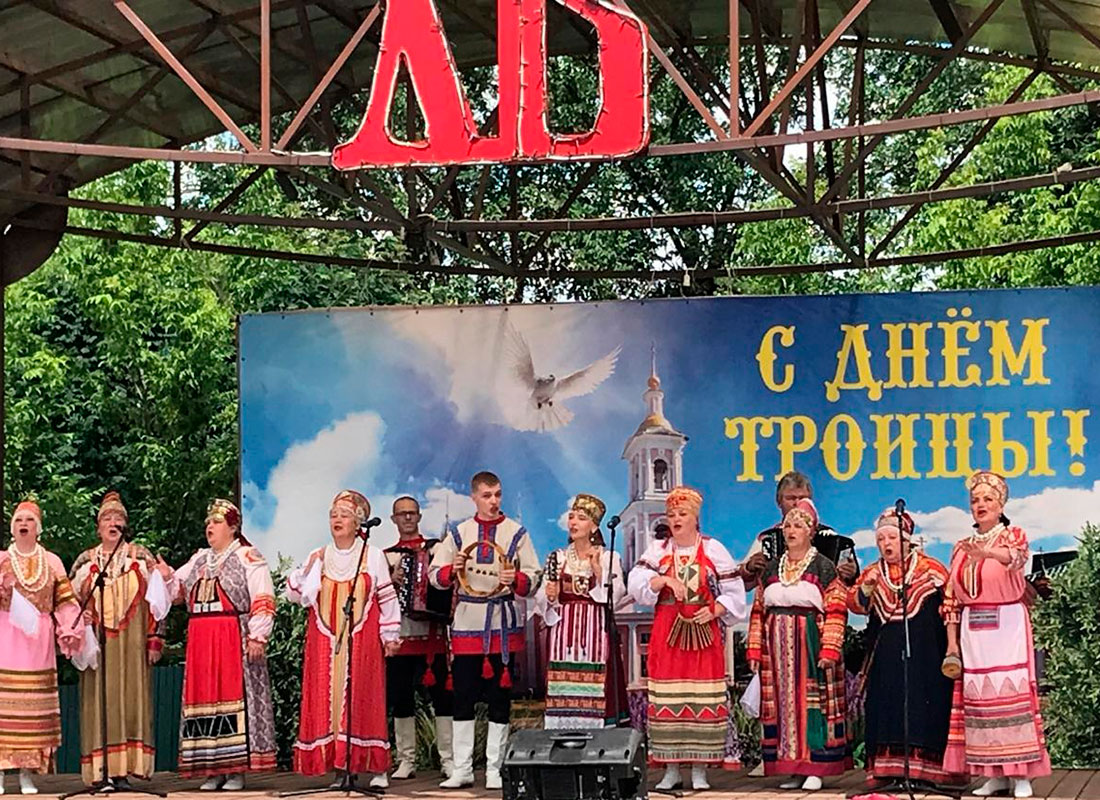 Кимрский округ празднует день Святой Троицы 1 svetlaya troicza