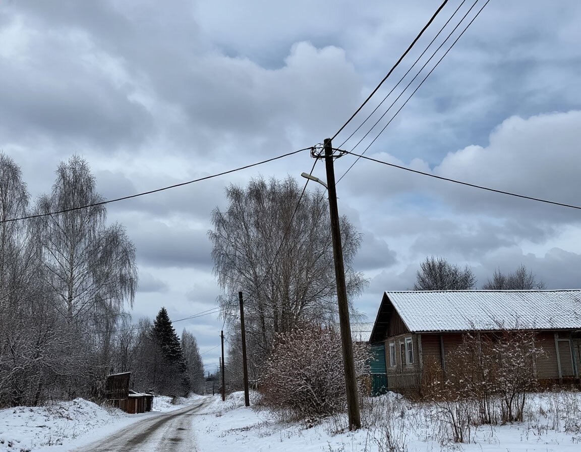 В Кимрском муниципальном округе на селе заменят уличные светильники. 2