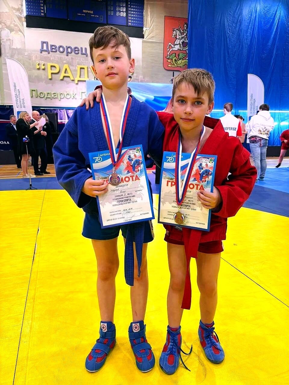 Кимрские самбисты завоевали медали на турнире «Герои спорта» в Дубне 3